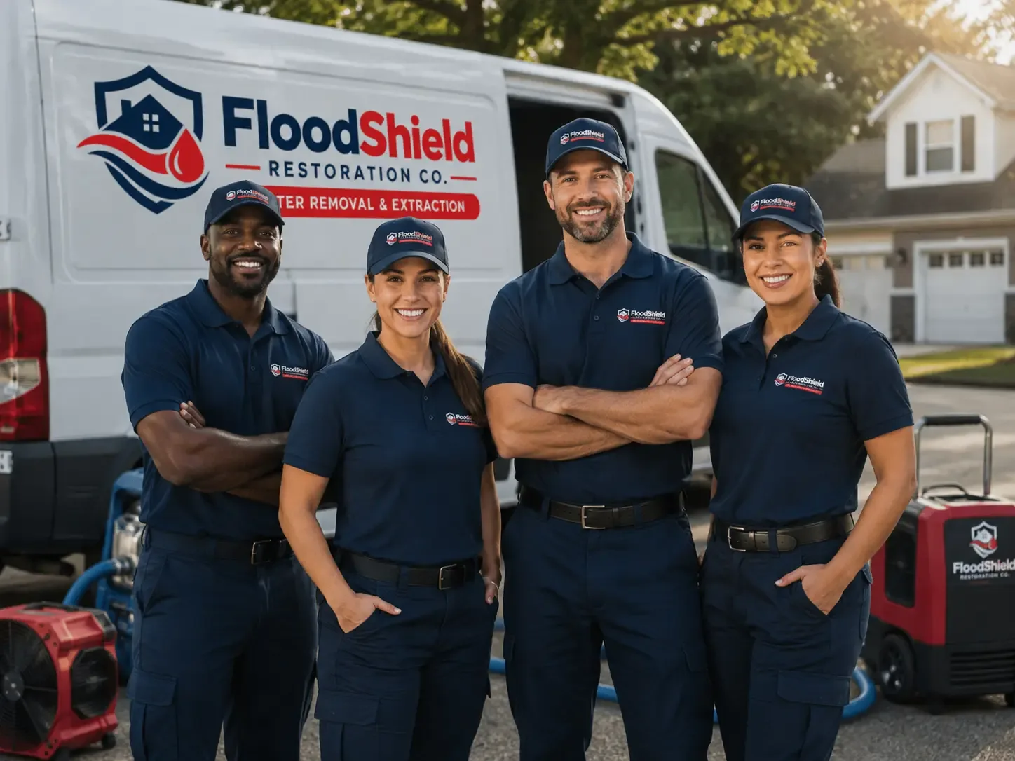 Flood Damage Restoration company in Lynn Center, IL